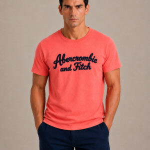 Camiseta Abercrombie Fitch Goiaba