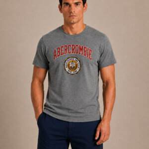 Camiseta_Abercrombie_Cinza Chumbo 1
