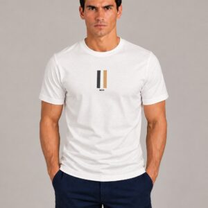Camiseta Boss Basica Branca