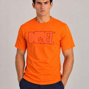 Camiseta Diesel Laranja - Foto 1