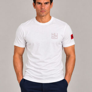 Camiseta Hugo Boss Basica Branca
