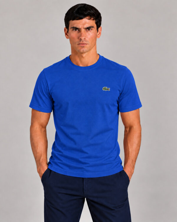 Camiseta Masculina Lacoste Básica AZUL ROYAL