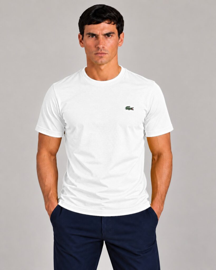 Camiseta Masculina Lacoste Básica