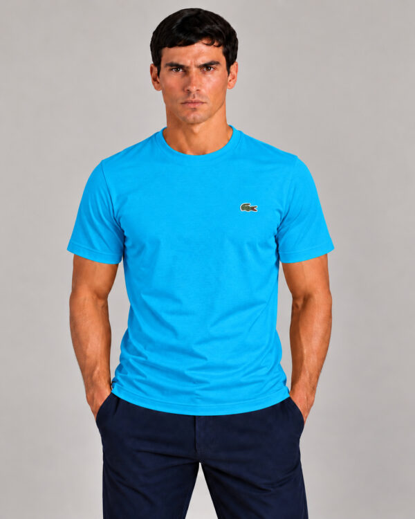 Camiseta Masculina Lacoste Básica AZUL