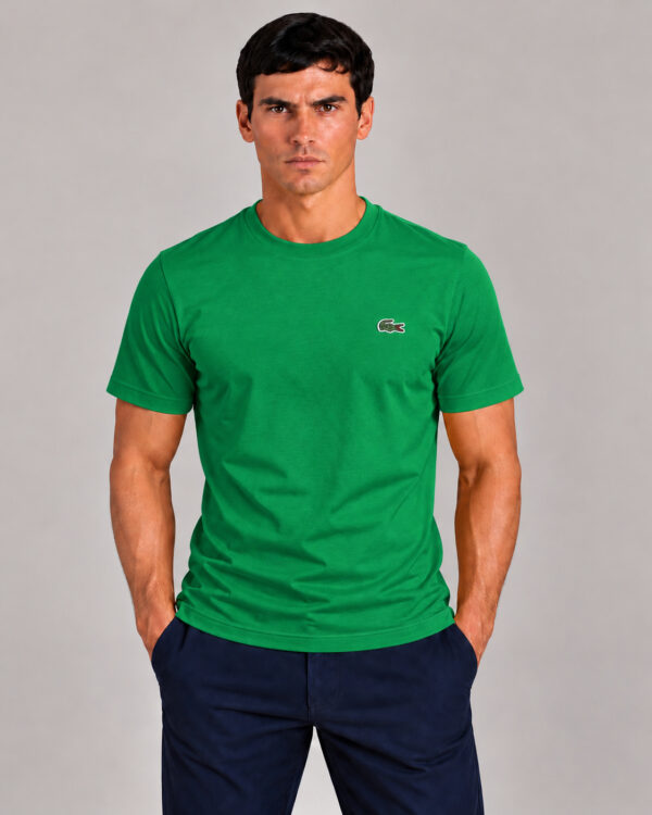 Camiseta Masculina Lacoste Básica VERDE
